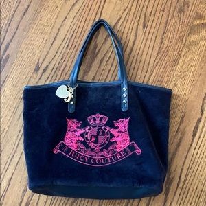 Juicy Couture Velvet Tote Bag